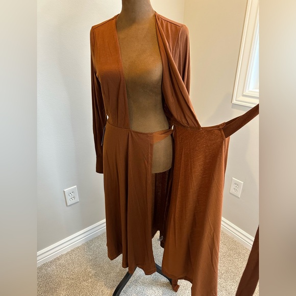 JOYFOLIE Mia Joy Oralie Dress In Rust - Picture 10 of 10